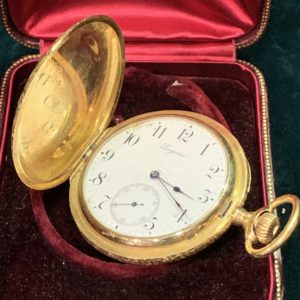 Longines de bolsillo oro