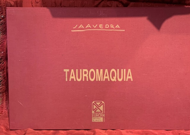 Carpeta de litografías de Santos Saavedra